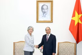 Premier vietnamita recibe a ministra de Relaciones Exteriores de Corea del Sur 