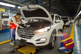 Fabricante de barcos Hyundai Vietnam exporta productos a 16 países
