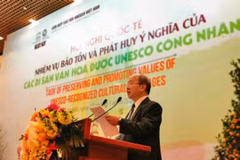 Intercambian en Vietnam experiencias en desarrollo de valores de patrimonios culturales