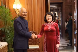 Vicepresidenta de Vietnam se entrevista con presidente de la India