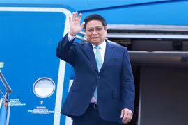 El primer ministro de Vietnam, Pham Minh Chinh,El primer ministro de Vietnam, Pham Minh Chinh, partió hoy de Hanoi para asistir a la octava Cumbre de Cooperación de la Subregión del Gran Mekong (GMS, en inglés) en China. (Fuente: VNA)