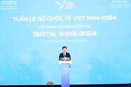 La Semana Digital Internacional de Vietnam (VIDW) 2024 fue inaugurada en la ciudad de Ha Long, provincia de Quang Ninh (Fuente: VNA)
