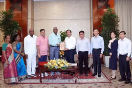 Ciudad Ho Chi Minh y la India por intensificar cooperación