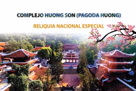 Complejo Huong Son o pagoda Huong, reliquia nacional especial de Vietnam