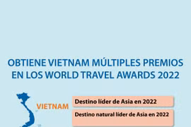 Obtiene Vietnam múltiples premios en los World Travel Awards 2022
