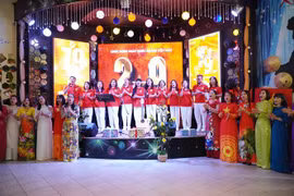 Una actuación en el concurso para celebrar el 79º Día Nacional de Vietnam en Moscú (Fuente: VNA)