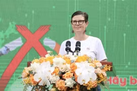 Angela Pratt, representante jefa de la Organización Mundial de la Salud en Vietnam. (Foto: Vietnam+)