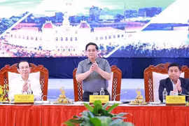 El primer ministro de Vietnam, Pham Minh Chinh, en la quinta reunión del Consejo de Coordinación Regional del Sudeste (Fuente: VNA)