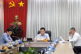 El director general de Petrovietnam, Le Ngoc Son, preside la reunión (Fuente: pvn.vn)
