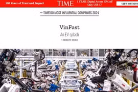 VinFast entre las 100 empresas más influyentes a nivel mundial