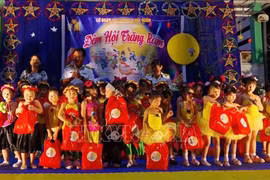 Los niños de Truong Sa en el Festival de Medio Otoño de 2024 (Fuente: VNA)