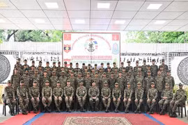 La contingencia militar de la India (Foto: Ministerio de Defensa de la India)
