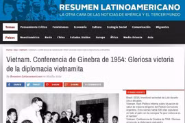 El artículo publicado por Resumen Latinoamericano. 