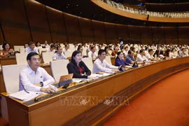 Diputados de la Asamblea Nacional votan la Ley de Industria de Defensa, Seguridad y Movilización Industrial (Fuente: VNA)