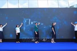 En la ceremonia de lanzamiento del programa en Hanoi (Foto: VNA)