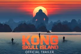 El póster de la película Kong: La isla calavera, filmada en la bahía de Ha Long en Vietnam (Fuente: internet)