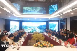 En el encuentro (Fuente: VNA)