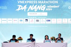 En la conferencia de prensa del primer maratón VNExpress de medianoche de Da Nang (Fuente: VNA)
