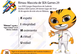 Rimau: Mascota de SEA Games 29