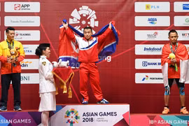 [Foto] ASIAD 2018: Vietnam consigue la primera medalla de plata