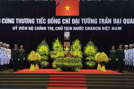 [Fotos] Vietnam rinde homenaje al presidente Tran Dai Quang