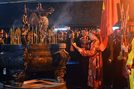 Inauguran festival del Sello Real del templo Tran