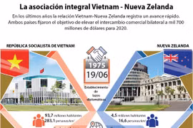 [Infografía] La asociación integral Vietnam-Nueva Zelanda