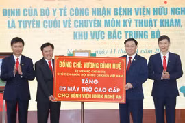Presidente del Parlamento realiza visita de trabajo a provincia de Nghe An