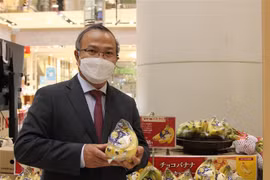 Plátanos vietnamitas ganan popularidad en mercado japonés