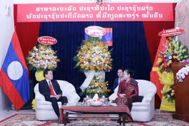 Felicitan autoridades de Ciudad Ho Chi Minh a amigos laosianos por su nuevo año