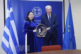 Vicepresidenta de Vietnam concluye visita a Grecia