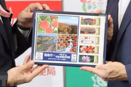 Fukushima emite sellos especiales con imágenes vietnamitas en ocasión de Juegos Olímpicos