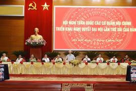 Organizan primera conferencia nacional de agencias de asuntos internos de Vietnam