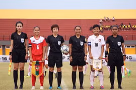 Tres árbitras vietnamitas reconocidas en grupo Élite por FIFA