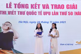Lanzan en Vietnam concurso de escritura de Unión Postal Universal