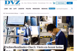 Periódico alemán resalta perspectivas del mercado de Vietnam