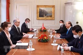Presidente vietnamita se reúne con su homólogo de Suiza