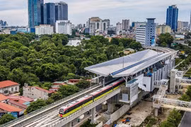 Transportado sistema de recogida automático de billetes del ferrocarril Nhon-Hanoi a Vietnam