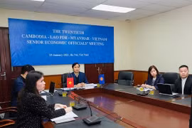 Debaten Plan de Acción Camboya-Laos-Myanmar-Vietnam para 2020-2021