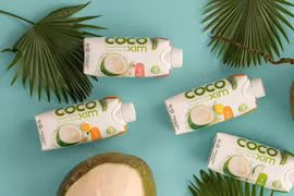 Empresario belga lleva agua de coco vietnamita al mercado europeo