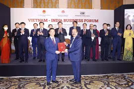 Compañías vietnamitas e indias cooperan en desarrollo de infraestructura, industria e innovación