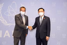 Presidente del Parlamento vietnamita se reúne con director general de OIEA