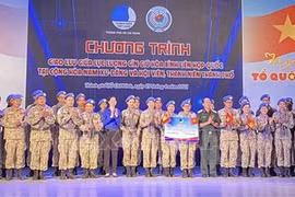 Valoran contribución de cascos azules vietnamitas al mantenimiento de la paz