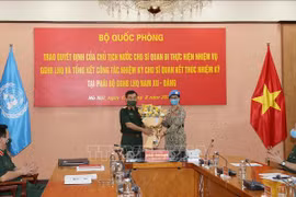 Vietnam envía otra oficial femenina a misiones de paz de la ONU