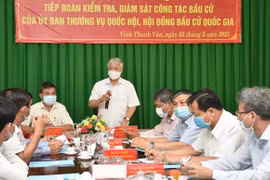 Revisan preparativos para las elecciones legislativas en Kien Giang y Phu Yen