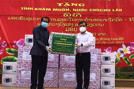 Quang Binh de Vietnam respalda lucha antipandémica de provincia laosiana