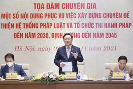 Titular del Parlamento vietnamita preside seminario sobre sistema legal