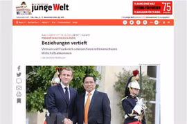 Periódico alemán resalta resultados de la visita oficial del premier vietnamita a Francia