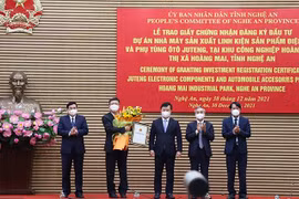 Desplegarán proyecto de inversión millonaria en provincia vietnamita de Nghe An