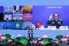 Efectúan la XVIII Reunión de Jefes de Fuerzas de Defensa de la ASEAN